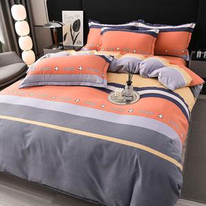 LUOLAI HOME Комплект постельного белья, 3 предмета, пододеяльник 150x200 см, размер 1.2 м