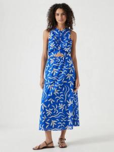 Платье с драпировкой на лифе HUSH