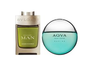 BVLGARI Парфюмерная проба City Forest Sea Blue Arctic Ice Peak для мужчин, древесные ноты, туалетная вода, парфюмерная вода, 5мл*2
