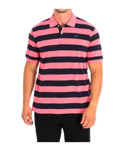 Рубашка-Поло с коротким рукавом La Martina, розовый