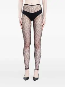 Леггинсы с кружевным узором Dream The Garment, черный