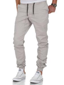 Брюки чинос Amaci&Sons Basic Jogger NEW JERSEY, светло серый