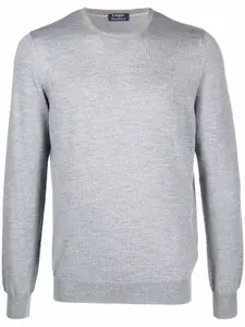 Джемпер с круглым вырезом Barba, серый