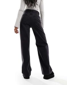 Черные джинсы ASOS Dad