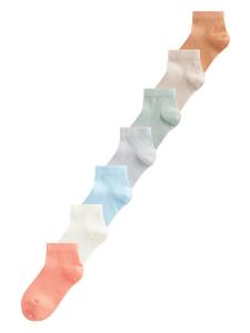 Носки Next, цвет Beige/Light blue/Light grey/Orange/Off white