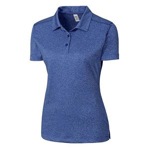 Женская поло с коротким рукавом Charge active Clique, Blue Heather