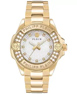 Женские наручные часы Majesty Gold с ионным покрытием, 38 мм Philipp Plein