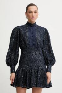 Платье Bardot, темно-синий