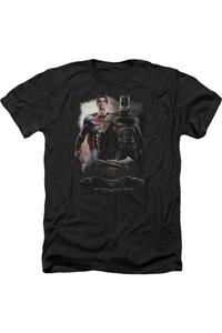 Футболка/футболка для взрослых Batman V Superman Dawn Heather Gildan, черный