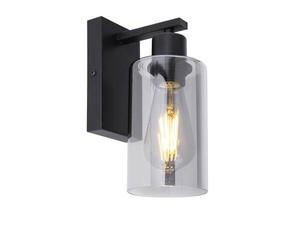 Настенный светильник MeineWunschleuchte innen dimmbar schwarz Glas, черный