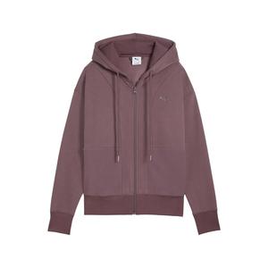 Толстовка с капюшоном на молнии PUMA, лиловый