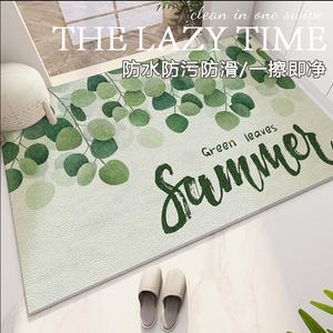 Budis Ковер 100х160 см для прихожей, с цветочным ароматом, не скользящий, для дома и улицы