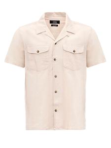 Рубашка на пуговицах классического кроя Antioch, бежевый