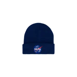 Лыжная шапка Alpha Industries "Аксессуары Alpha Industries - Головные уборы Nasa Beanie", синий