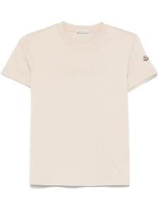 Moncler футболка с короткими рукавами, нейтральный