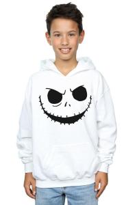 Толстовка с капюшоном «Кошмар перед Рождеством» Jack's Face Disney, белый