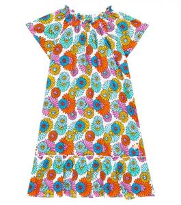 Платье Gizelle с цветочным принтом Vilebrequin, разноцветный