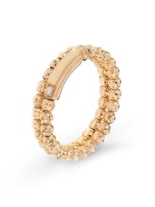 Кольцо Moon из желтого золота с бриллиантами Officina Bernardi, золотой