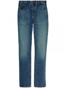 Джинсы с логотипом Emporio Armani, синий