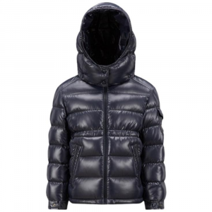 Moncler Утепленная куртка Midnight Blue для детей