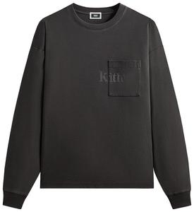 Футболка с длинным рукавом Kith Quinn Tee, черный