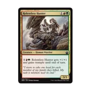 CCG Неумолимый охотник (U) (фольга), MTG - Battlebond