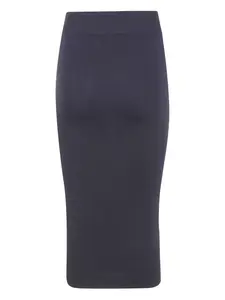 Миди-юбка в рубчик Entire Studios, черный