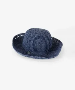 Шляпа с кружевом васи Studio Picone, цвет Navy (060)