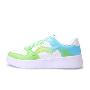 LINING Кроссовки Pontoon Boats износостойкие, легкие и дышащие, низкие, для скейтбординга, унисекс, белые, зеленые, синие