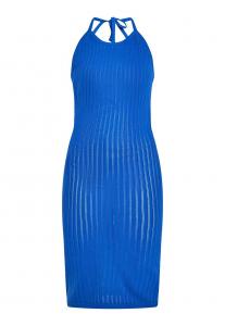 Вязаное платье ebeeza Knitted dress, коабльтовый синий