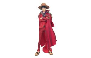 BANPRESTO Фигурка Monkey D. Luffy Glass Factory, One Piece, 20th Anniversary Limited, Red Top Cape