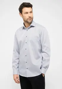 Рубашка Eterna с длинными рукавами "COMFORT FIT", серый