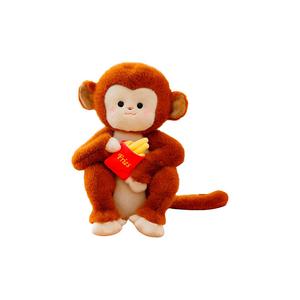 Плюшевая кукла Jiji Monkey Cute Pet Design высотой 24cm/33cm/45cm/60cm CHONGRONGLIANYU