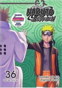 Диск DVD Naruto Shippuden Uncut Set 36