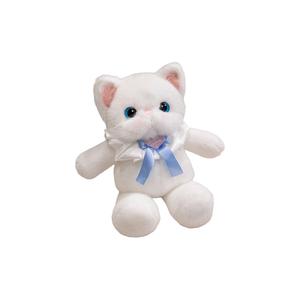 Плюшевая кукла Run Bib Kitten Dolls высотой 46 см MENGXIAOZAI, белый