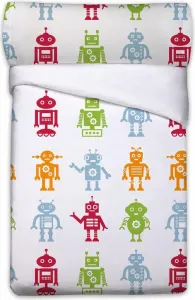 Комплект пододеяльников Pierre Cardin Robots White Duvet Cover Set для односпального матраса, 3 предмета pierre cardin