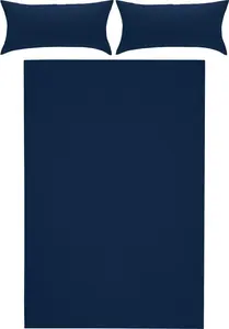 Постельное белье Nördlingen" темно-синий 1x 240x220 см + 2x 40x80 см" Erwin Müller
