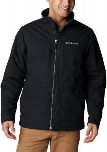 Куртка Columbia Loma Vista Ii для мужчин, Black, Mountain Red Check Print