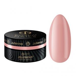 Boska Nails, Jellysious Julenna, Гель для наращивания ногтей светло-персикового цвета jelly Builder Gel System UV, 30мл
