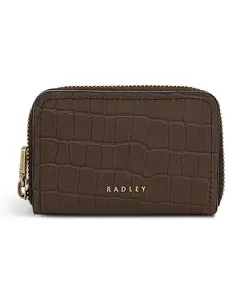 Мини-кошелек Beech Row на молнии Radley London, коричневый