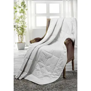 Одеяло из натурального волокна Classic, легкое, наполнение 100% шелк, 1 шт., хорошая влагоотводимость, идеально для жарких месяцев Dreams, кремовый