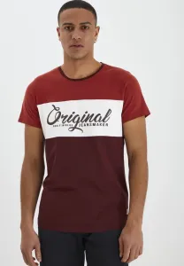 Футболка с принтом bhnero Blend, Wine Red