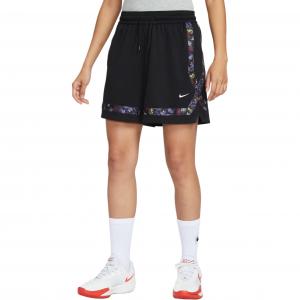 Женские баскетбольные шорты Dri Fit FW25 Nike, черный/белый