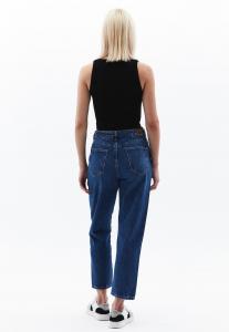 Джинсы свободного кроя MOM  MIT ULTRA  OXXO, темно-синий деним