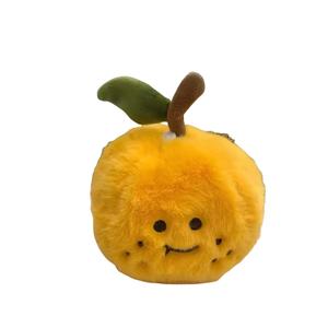 Princess lovers Милый съемный плюшевый кулон в виде куклы песочного оранжевого цвета, высота 12 см