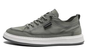 C°BANNER Низкие матерчатые туфли мужские зеленые черные, цвет Black