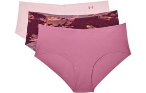 Женские трусы Under Armour, цвет 3 strips (rose + burgundy + pink)