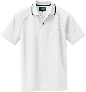 Футболка-поло AITOZ #AZ-50005 с коротким рукавом, антистатическая (унисекс), белый