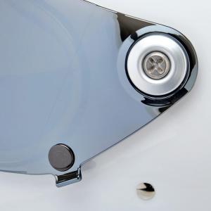 Крепление для мотоциклетного шлема Biltwell ECE Gringo S и ECE Lane Splitter, серебряный