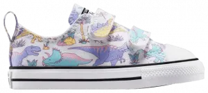 Кроссовки Converse Chuck Taylor All Star EasyOn Low TD 'Dino Party - White Ultraviolet', белый